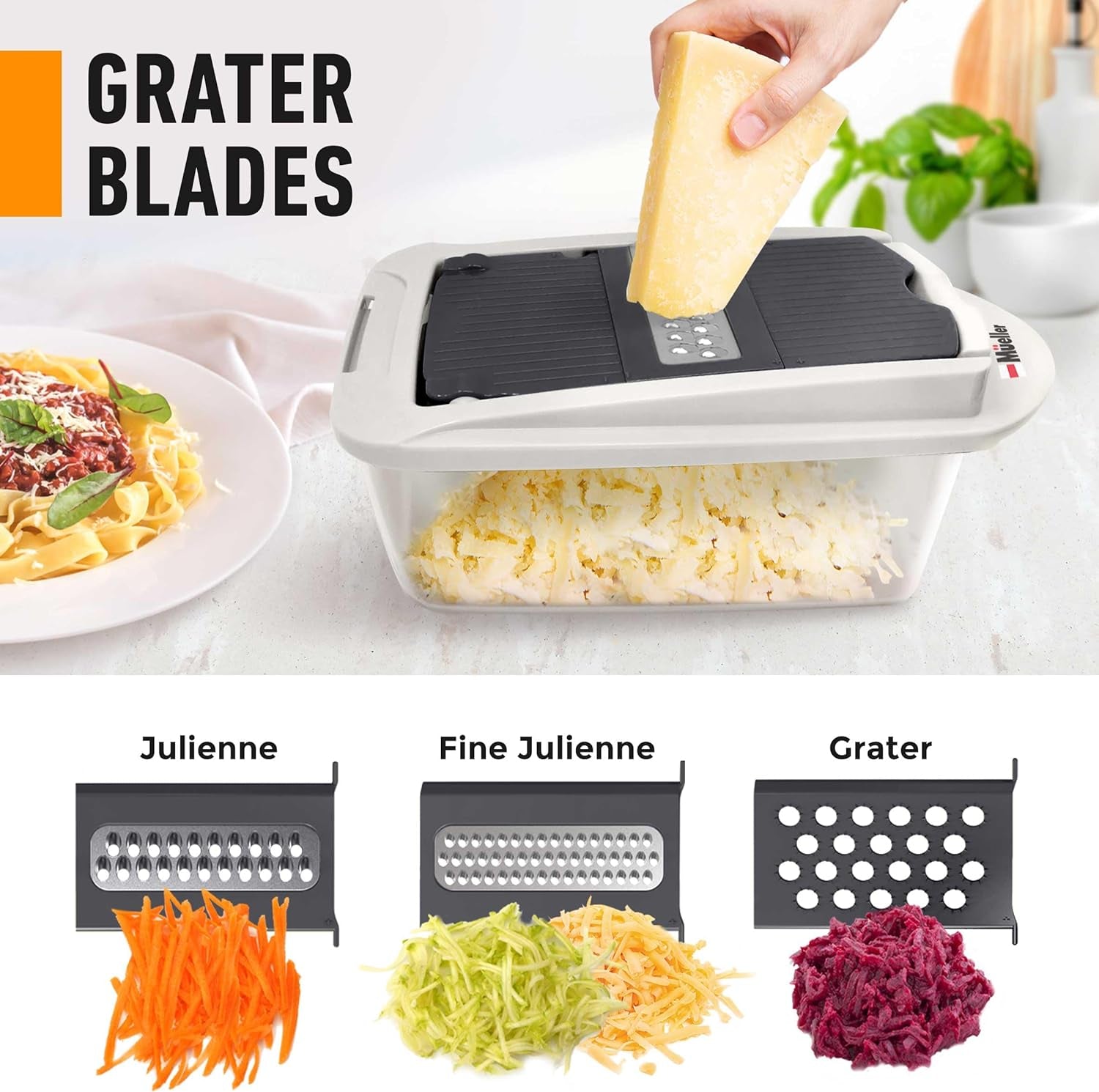 Pro-Series 10-In-1, 8 Blade Vegetable Chopper, Onion Mincer, Cutter, Dicer, Egg Slicer with Container, French Fry Cutter Potatoe Slicer, Home Essentials & Kitchen Gadgets, Salad Chopper