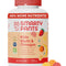 Kids Multivitamin Gummies: Omega 3 Fish Oil (EPA/DHA), Vitamin D3, C, Vitamin B12, B6, Vitamin A, K & Zinc for Immune Support, Gluten Free, Three Fruit Flavors, 120 Count (30 Day Supply)