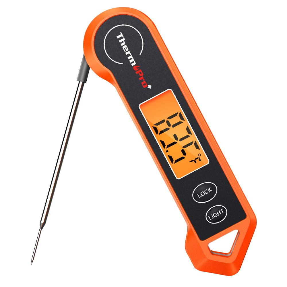 TP19H Digital Meat Thermometer for Cooking with Ambidextrous Backlit, Waterproof Kitchen Food BBQ Grill Smoker Oil Fry Candy Instant Read